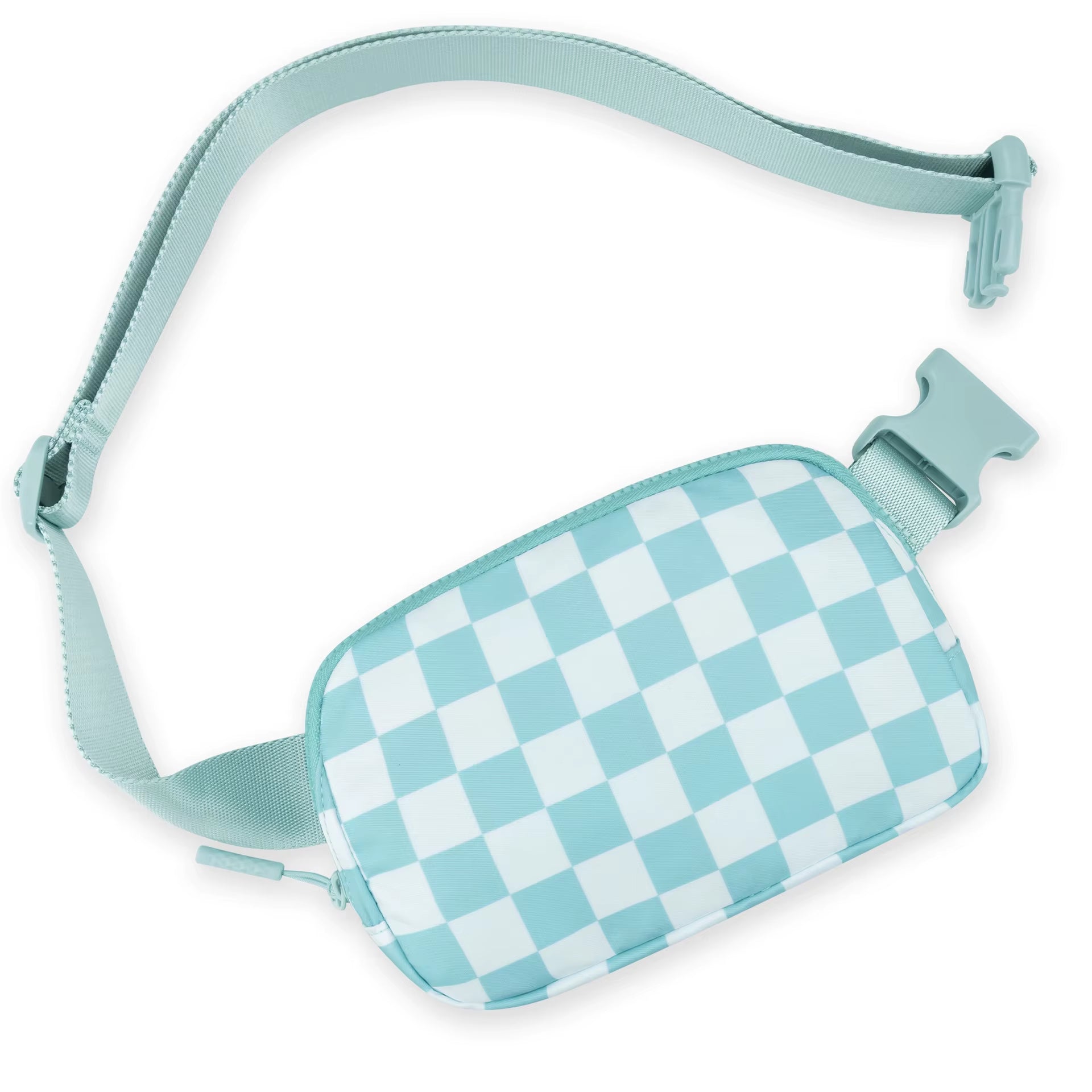 2024 Waist Bag for Women Fanny Pack with 2 Zipper Pocket Chest Bag Outdoor Crossbody Adjustable Strap Casual Travel Shoulder Bag