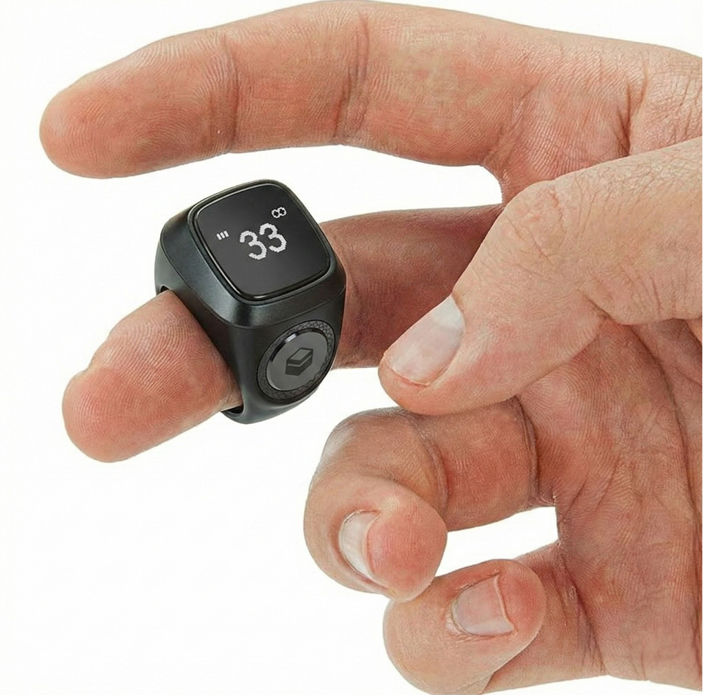 Smart Zikr Ring – Digital Tasbih for Daily Dhikr