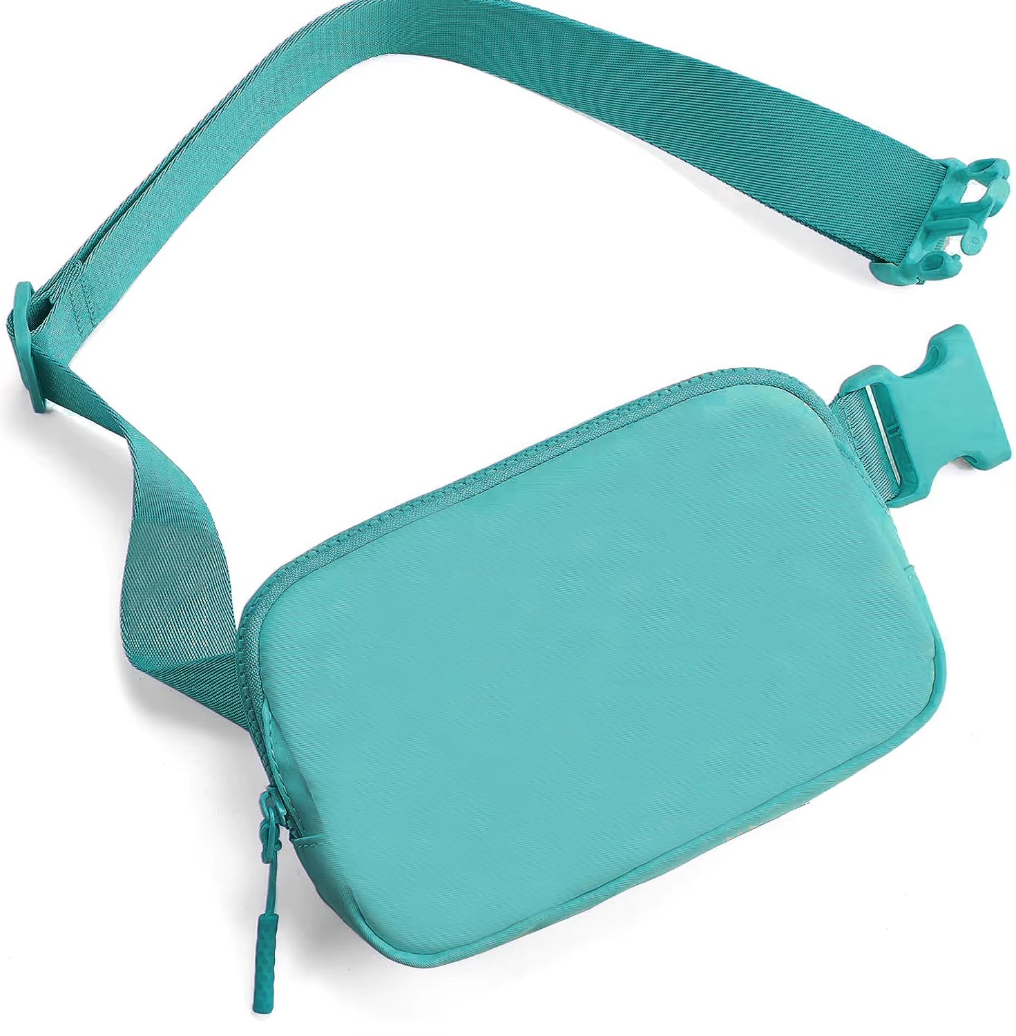 2024 Waist Bag for Women Fanny Pack with 2 Zipper Pocket Chest Bag Outdoor Crossbody Adjustable Strap Casual Travel Shoulder Bag