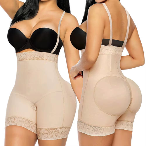 Belly Slimming Panties High Waist Girdles Shorts Colombian Shapers BBL Abdominal Reducing Corset Buttock Lifter Female Underwear