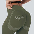 Halara Ultrasculpt™ High Waisted Scrunch Butt Lifting Tummy Control Pocket Shaping Yoga Bootcut Leggings