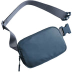 2024 Waist Bag for Women Fanny Pack with 2 Zipper Pocket Chest Bag Outdoor Crossbody Adjustable Strap Casual Travel Shoulder Bag